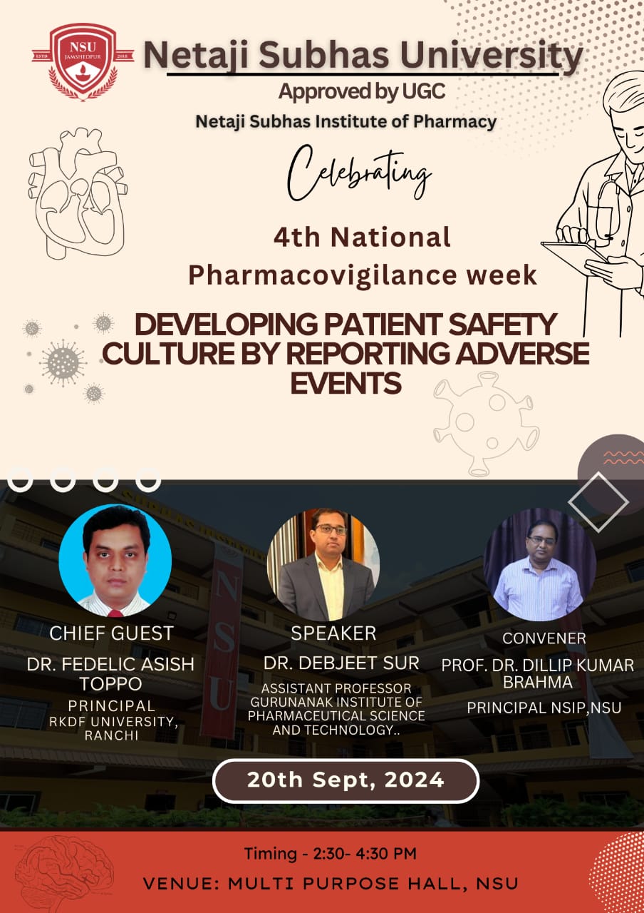 Celebration of 4th National Pharmacovigilance Week at NSIP