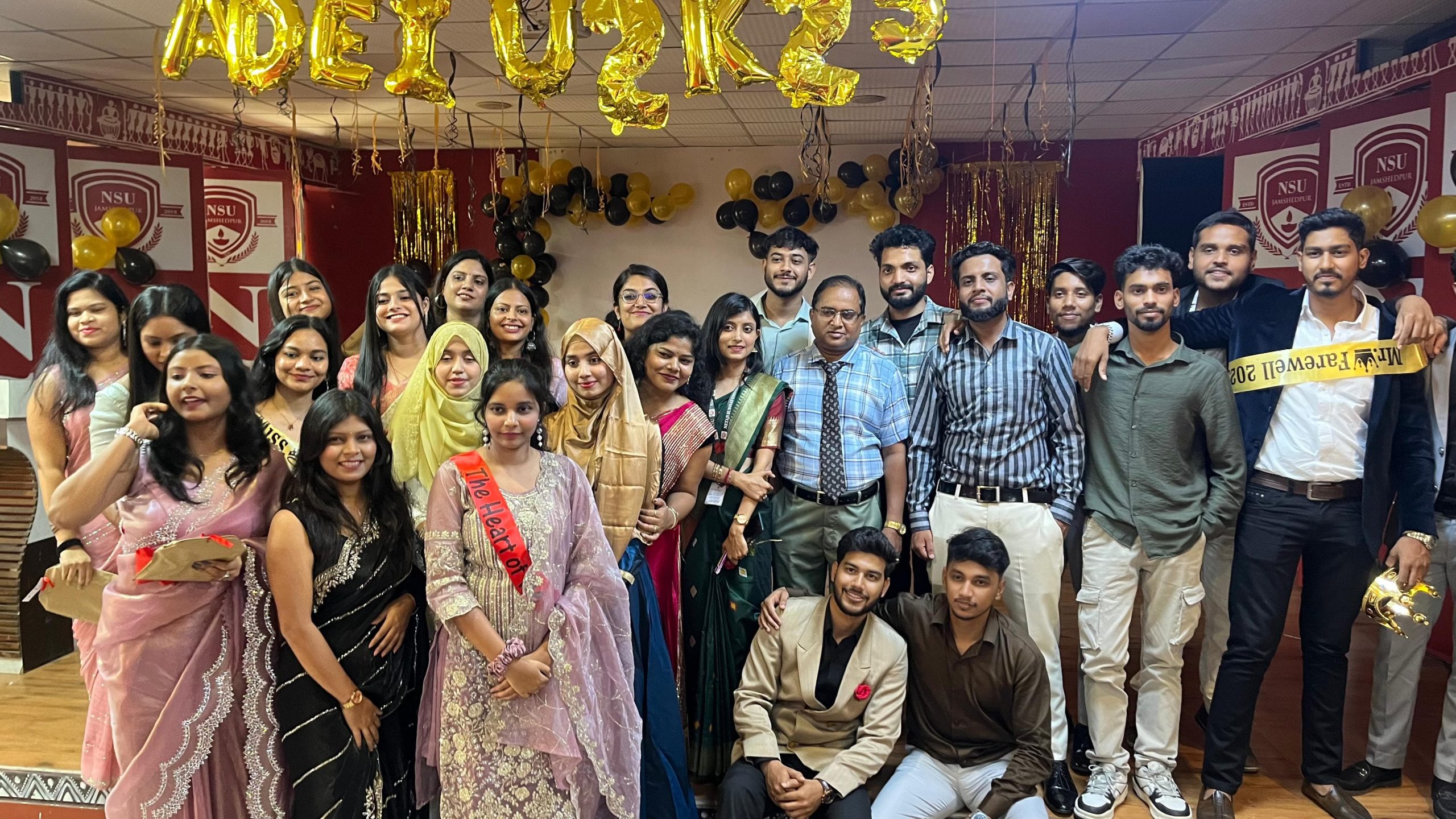 <strong>B.Pharma Final Year Farewell Celebration – (Batch 2021–2025)</strong>