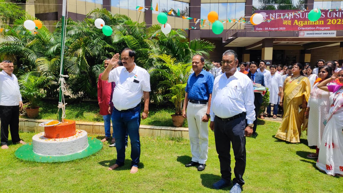 79th Independence Day Celebration at Netaji Subhas University