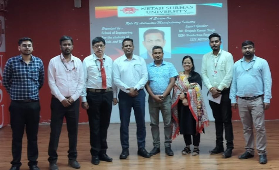 Session on “Role of Automotive Manufacturing Industry”